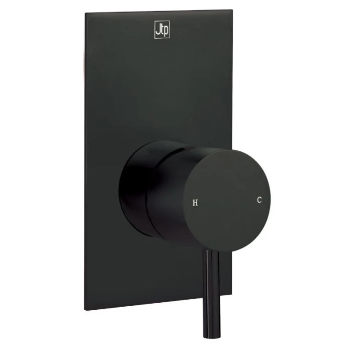 VOS Manual Shower Valve Matt Black