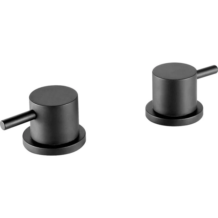 VOS Deck Mounted Valves Matt Black