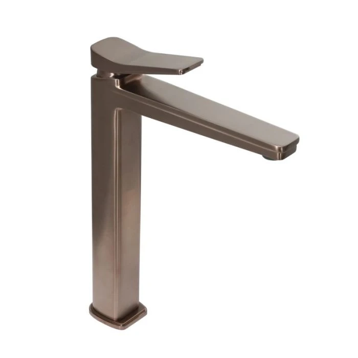 Hix Tall Basin Mixer Bronze