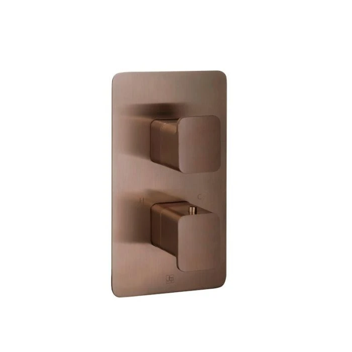 Hix Thermostatic 2 Way Shower Valve Bronze