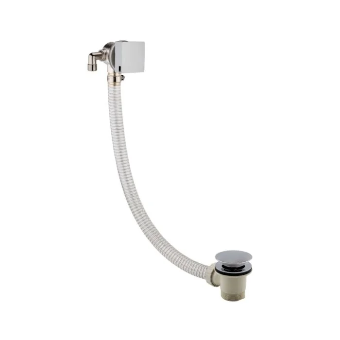 Hix Overflow Bath Filler Chrome