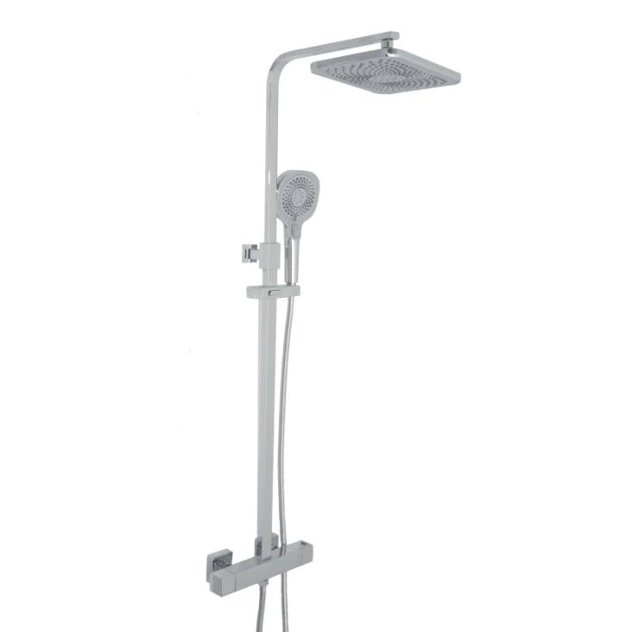 Hix Thermostatic Shower Valve Riser Kit Chrome