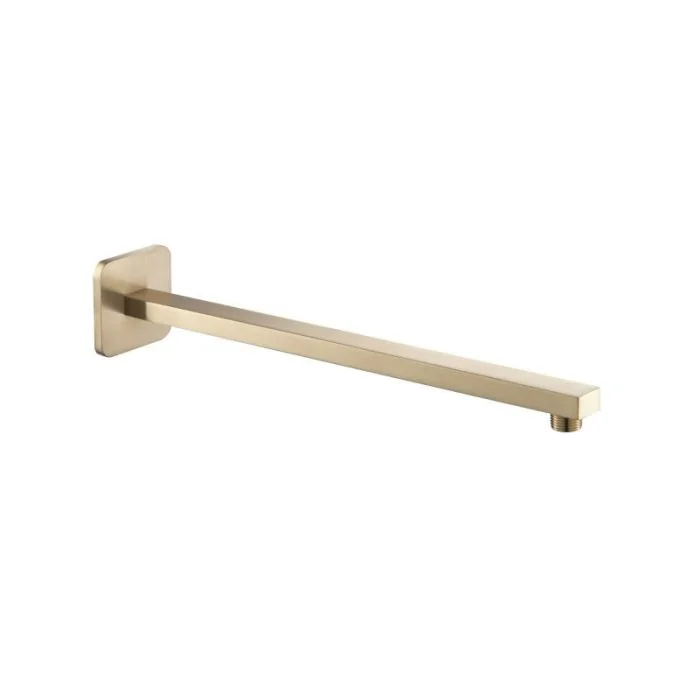 Hix Wall Mounted Shower Arm Brushed Brass