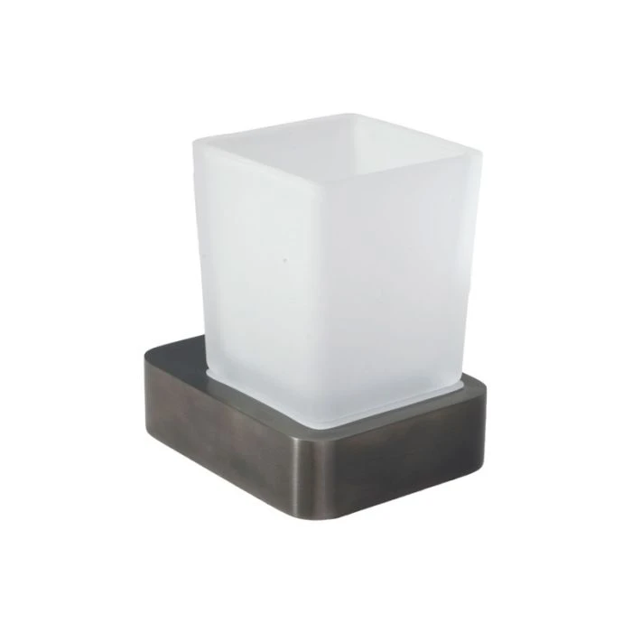 Hix Tumbler Holder Brushed Black