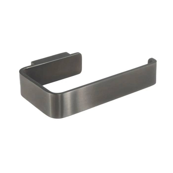 Hix Toilet Paper Holder Brushed Black