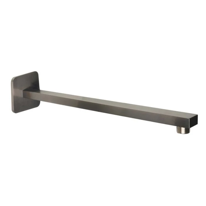 Hix Wall Mounted Shower Arm Brushed Black