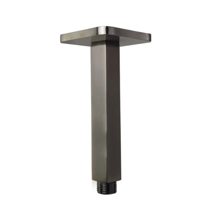 Hix Ceiling Mounted Shower Arm Brushed Black