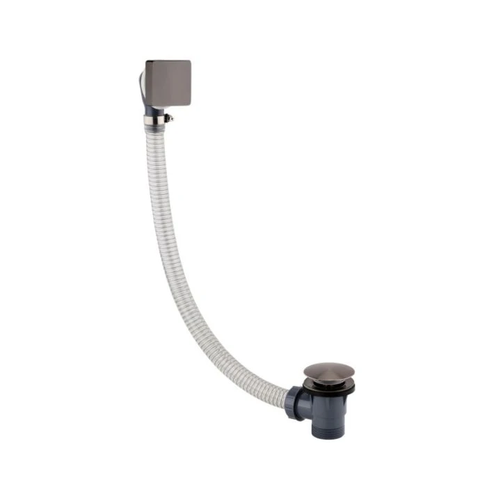 Hix Click Clack Bath Waste Brushed Black