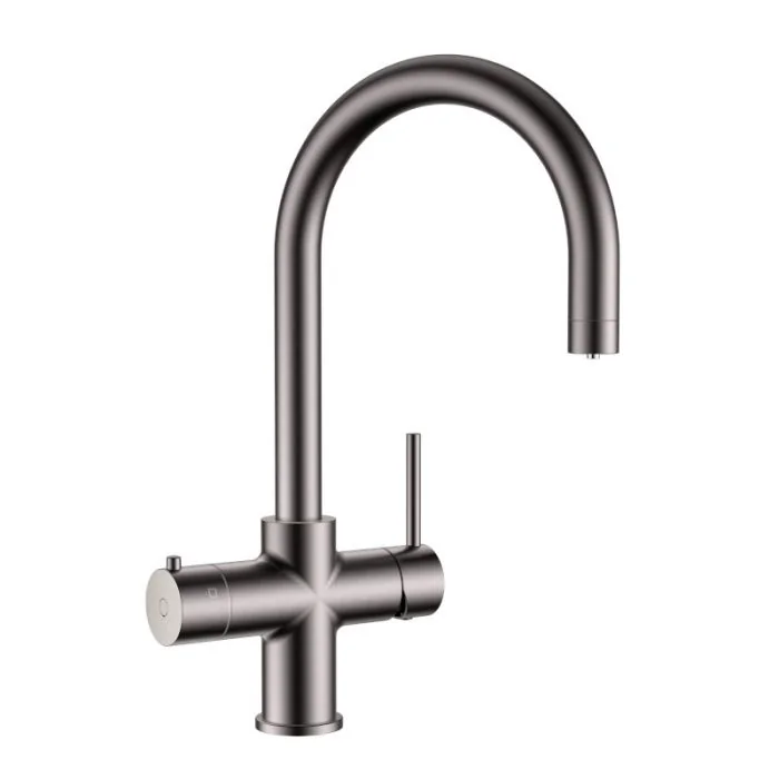 4in1 Round Neck Filtered Kettle Tap Gun Metal