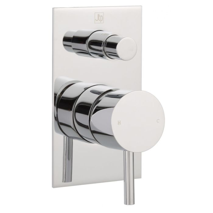 Florence Manual Shower Valve with Diverter Chrome