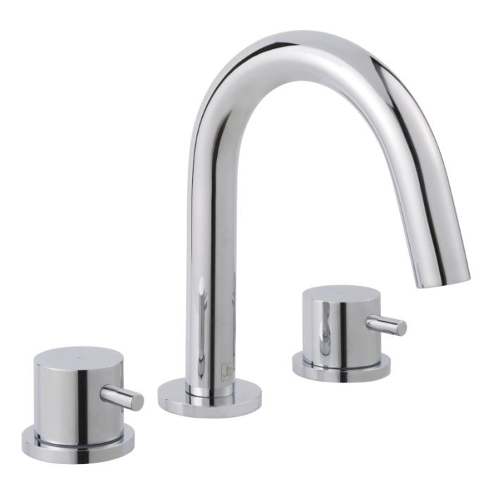 Florence 3-Hole Deck Basin Mixer Chrome