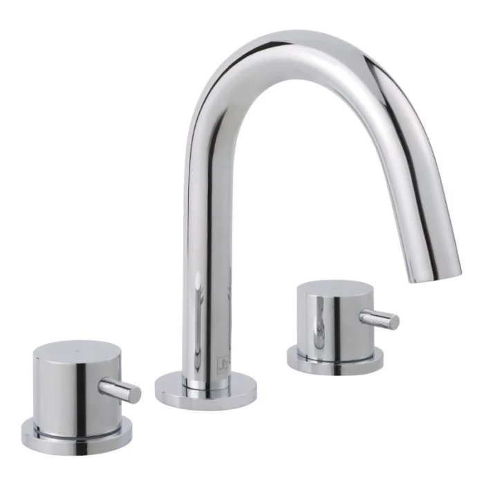 Florence 3-Hole Deck Basin Mixer Chrome