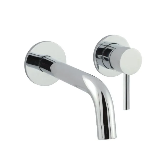 Florence Single Lever Wall Basin Mixer Chrome