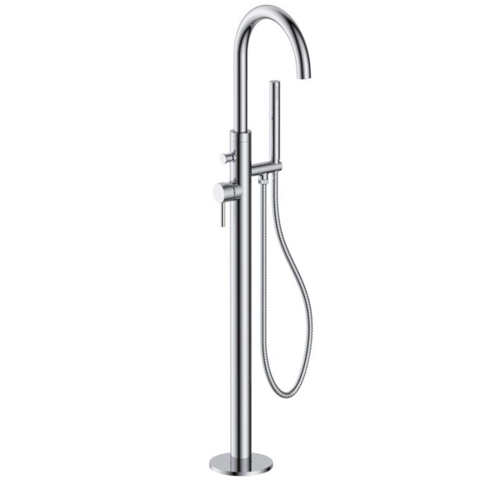 Florence Floor Standing Bath Shower Mixer Chrome