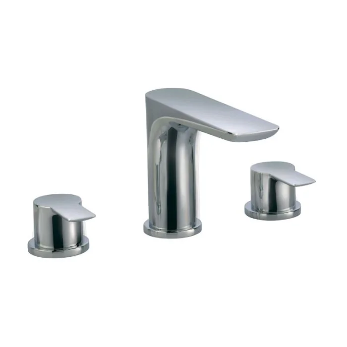 Amore 3-Hole Basin Mixer Chrome