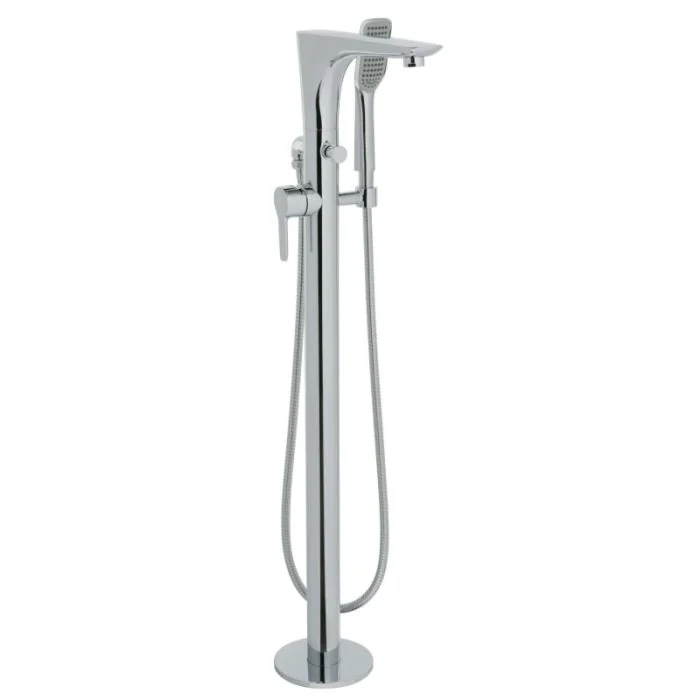 Amore Floor Standing Bath Shower Mixer Chrome