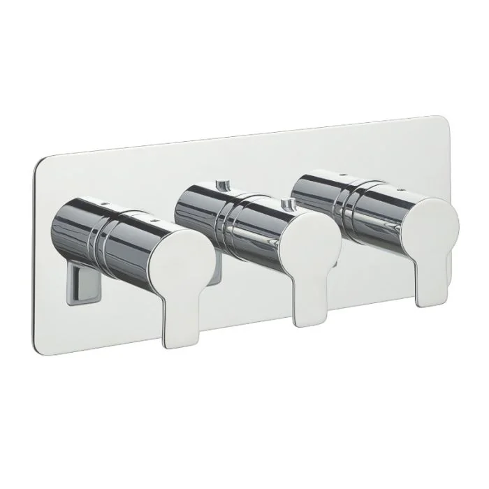 Amore 2-Way Horizontal Thermostatic Shower Chrome