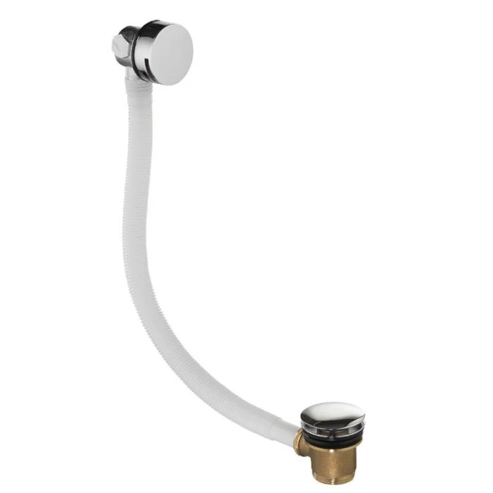 Grosvenor Overflow Bath Filler Chrome