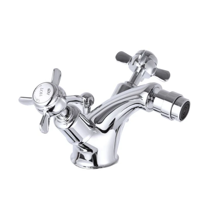Grosvenor Pinch Bidet Mixer Chrome