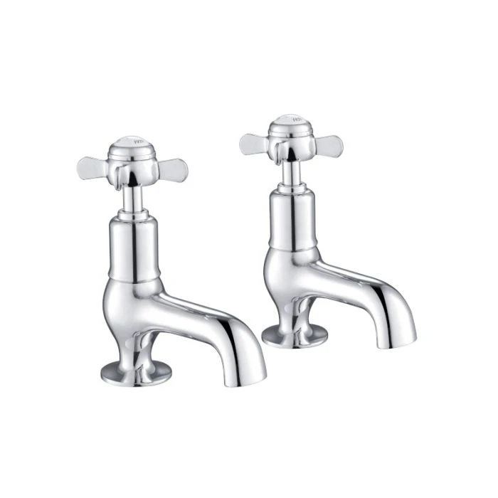 Grosvenor Pinch Cloakroom Basin Taps Chrome