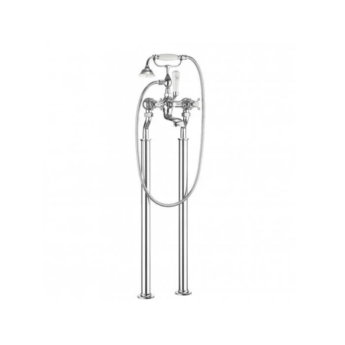 Crosswater Belgravia Crosshead Floor Standing Bath Shower Mixer