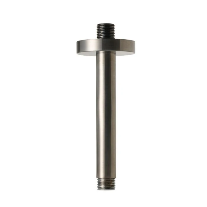 VOS 150mm Ceiling Shower Arm Brushed Black