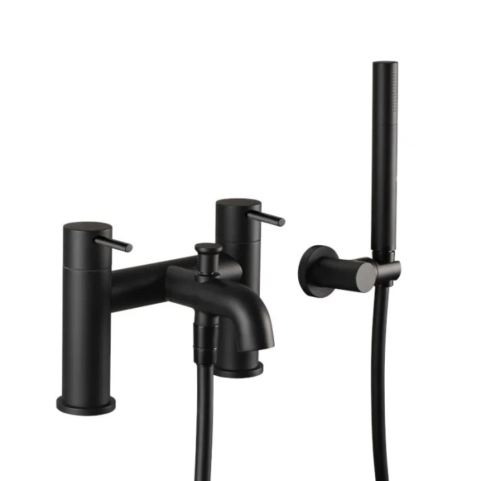 VOS Bath Shower Mixer Matt Black
