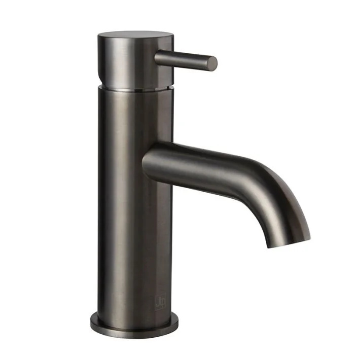 VOS Single Lever Basin Mixer Brushed Black