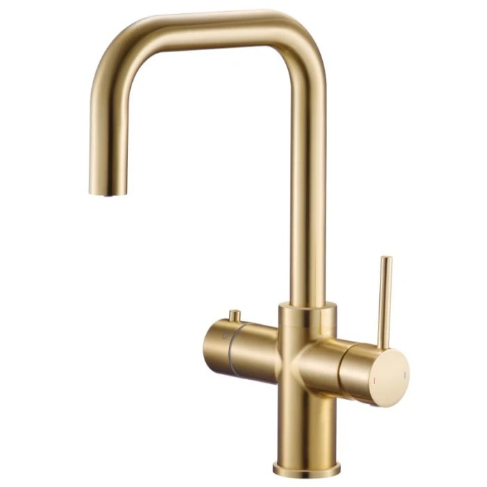 Acquapuro Monza 4-1 Instant Hot Water Tap Brushed Brass