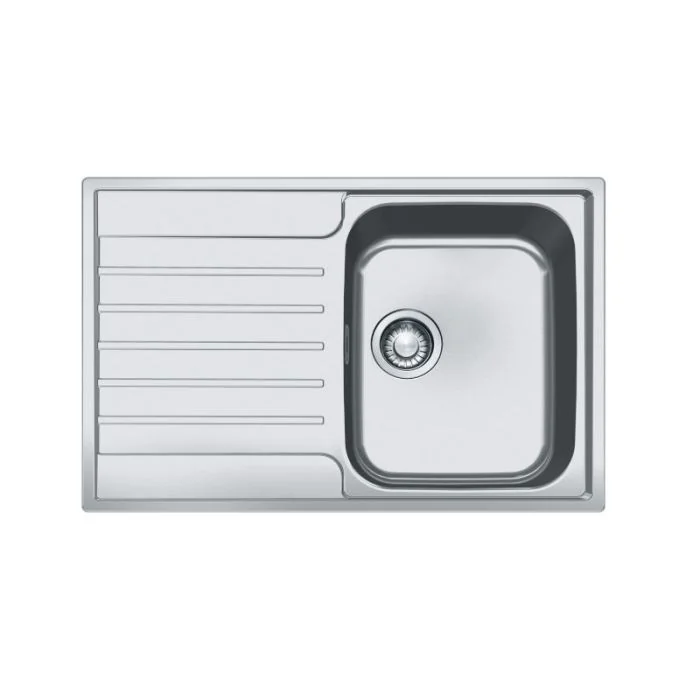 Franke Argos (AGX 611-78 REV) 1 Bowl Reversible Sink Stainless Steel