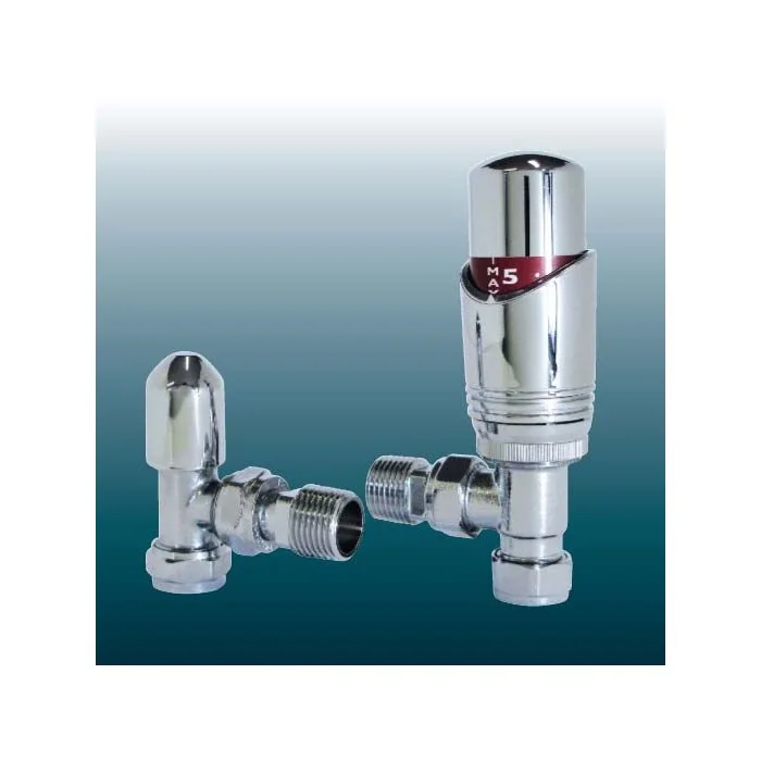 Tapstore Angled Thermo Rad Valves Set Ts-Tvrangled
