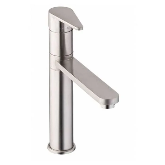 Prime Single Lever Sink Mixer Brushed Nickel