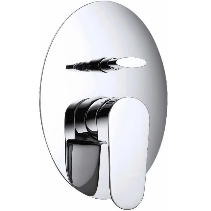 Base Manual Shower Valve with Diverter Chrome