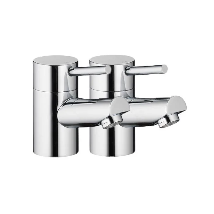 Xcite Basin Pillars Taps (Pair)