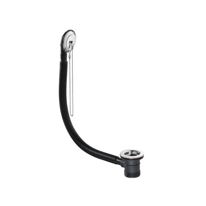 Bath Waste with Chrome Parking Plug