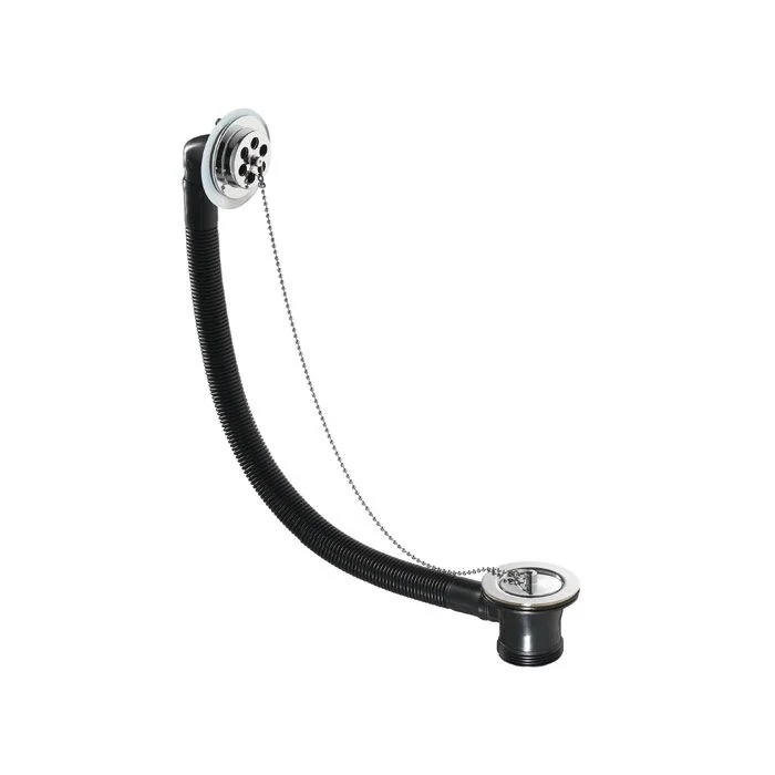 Standard Bath Waste with Brass Plug and Chain