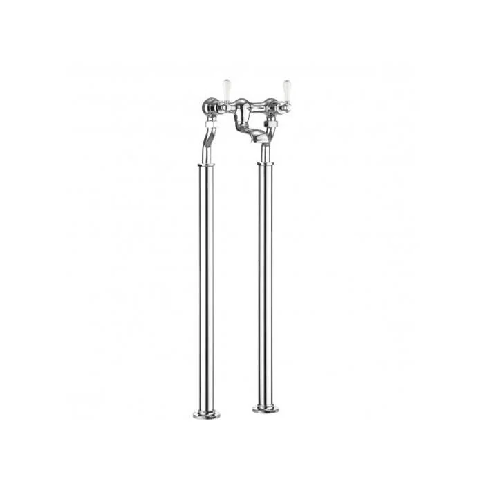 Crosswater Belgravia lever Floor Standing Bath Filler