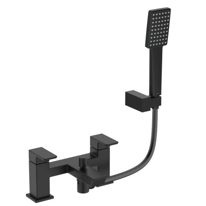 Cobalt Bath Shower Mixer Matt Black