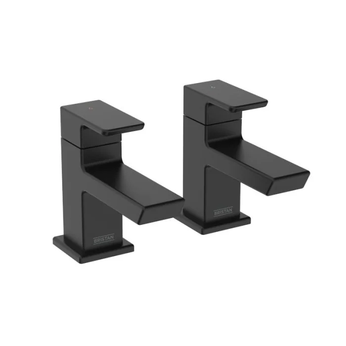 Cobalt Bath Taps Matt Black
