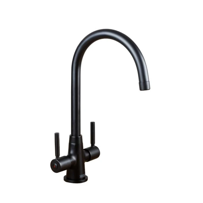 Monza Monobloc Sink Mixer Matt Black