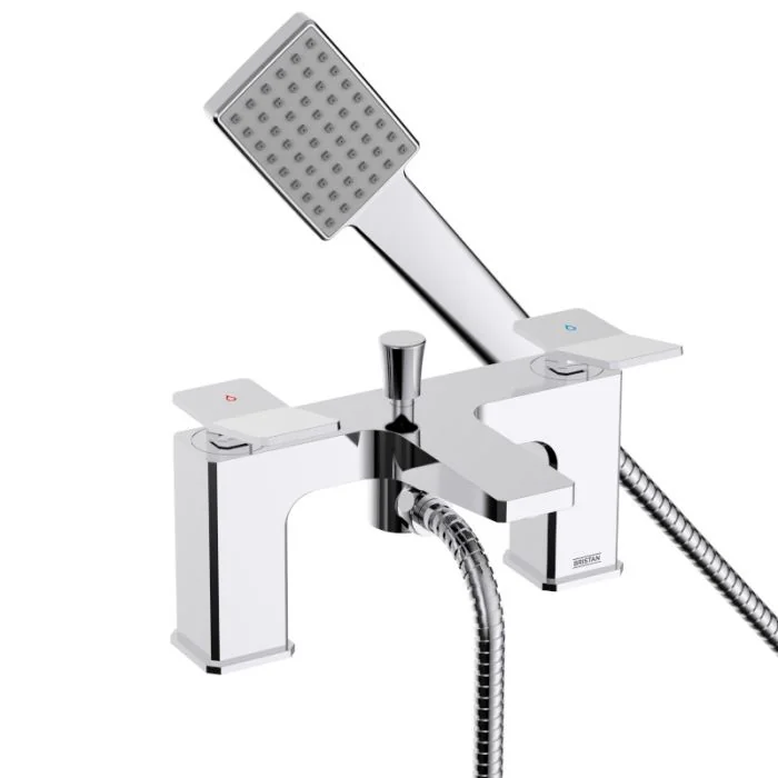 Tangram Bath Shower Mixer Chrome