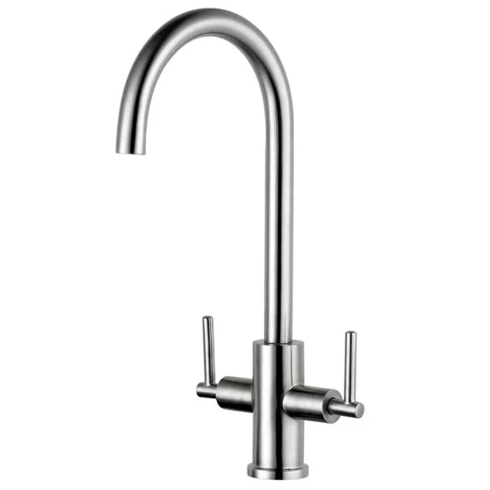 Calypso Twin Lever Monobloc Kitchen Mixer