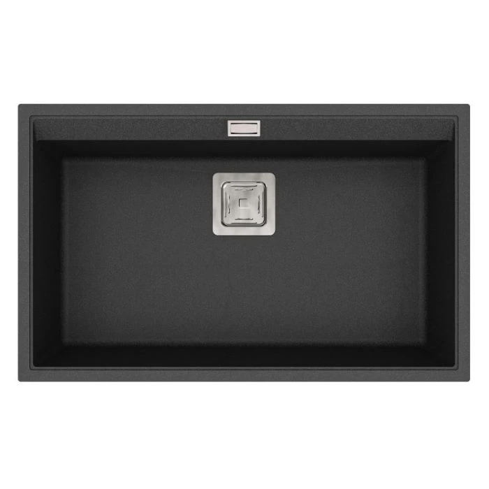 Capri Single Large Bowl Sink Jet