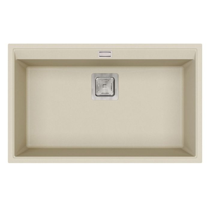 Capri Single Large Bowl Sink Nude