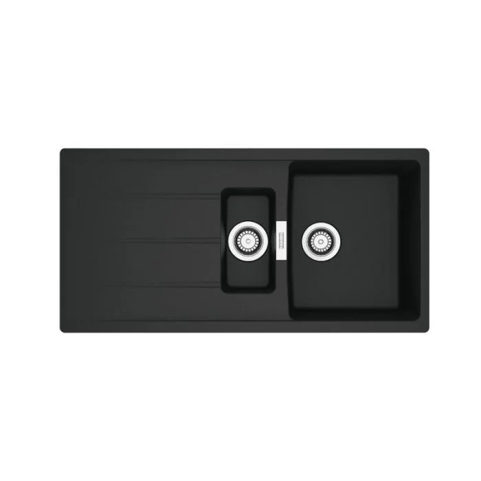 Franke Centro 1.5 Bowl Inset Sink Matt Black