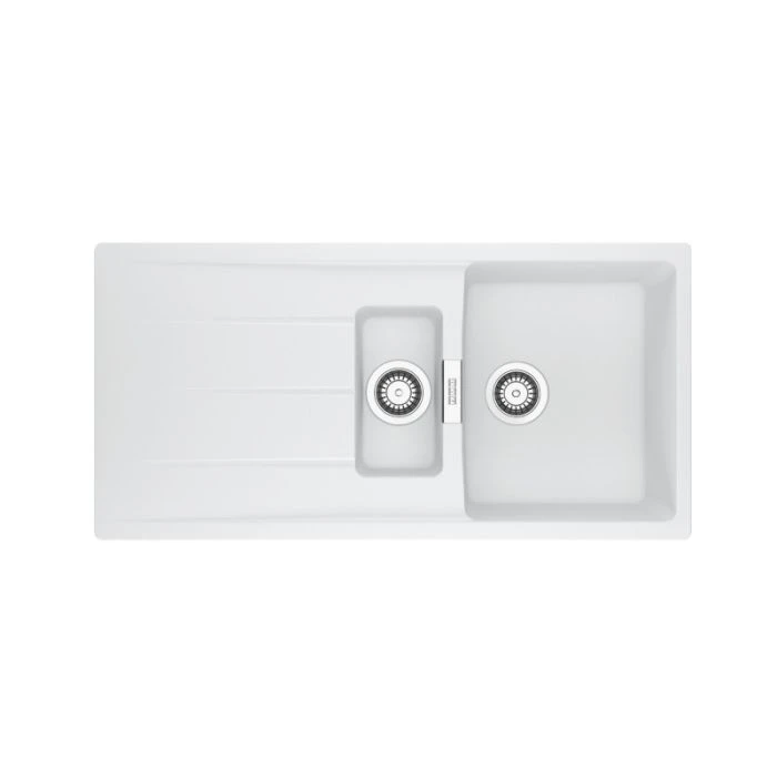 Franke Centro 1.5 Bowl Inset Sink Polar White