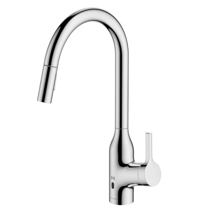 Amelio Sensor Pull-Out Spray Mixer Tap Chrome
