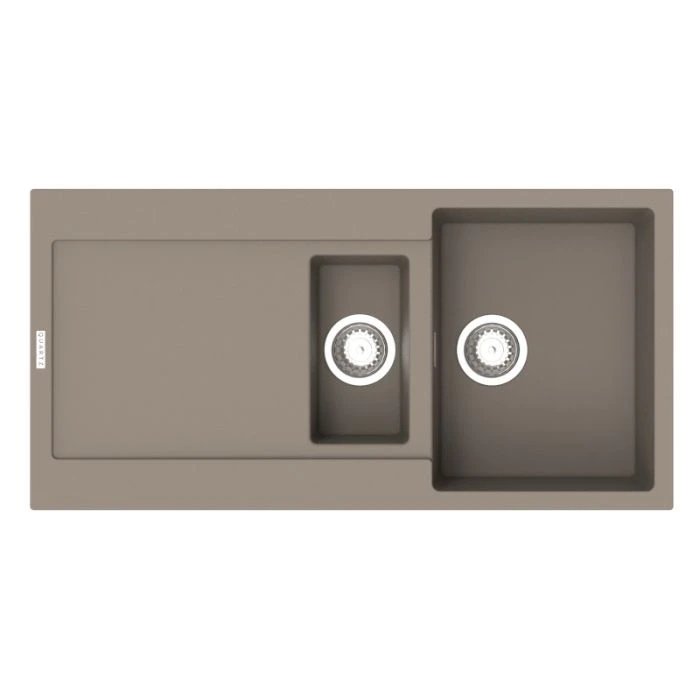 Carina 1.5 Bowl Inset Sink Concrete
