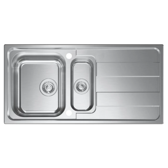Cresta 1.5 Bowl Kitchen Sink Stainless Steel