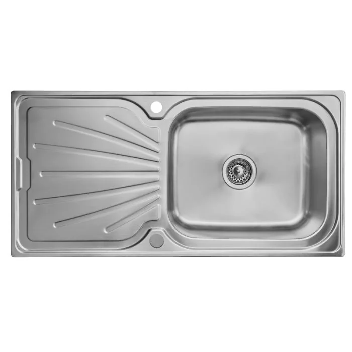 Deep Blue Large Bowl Kitchen Sink Stainless Steel